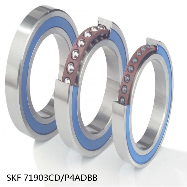71903CD/P4ADBB SKF Super Precision,Super Precision Bearings,Super Precision Angular Contact,71900 Series,15 Degree Contact Angle