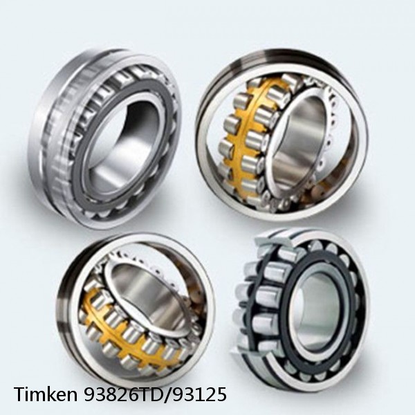 93826TD/93125 Timken Tapered Roller Bearings #1 image